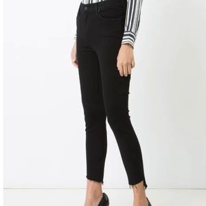 MOTHER Black skinny jeans